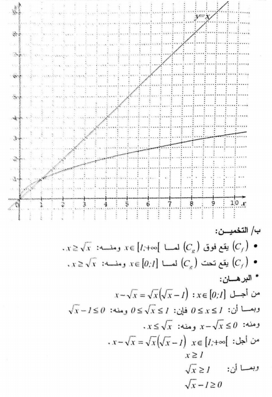 حل تمرين 42 ص 109 رياضيات 1 ثانوي